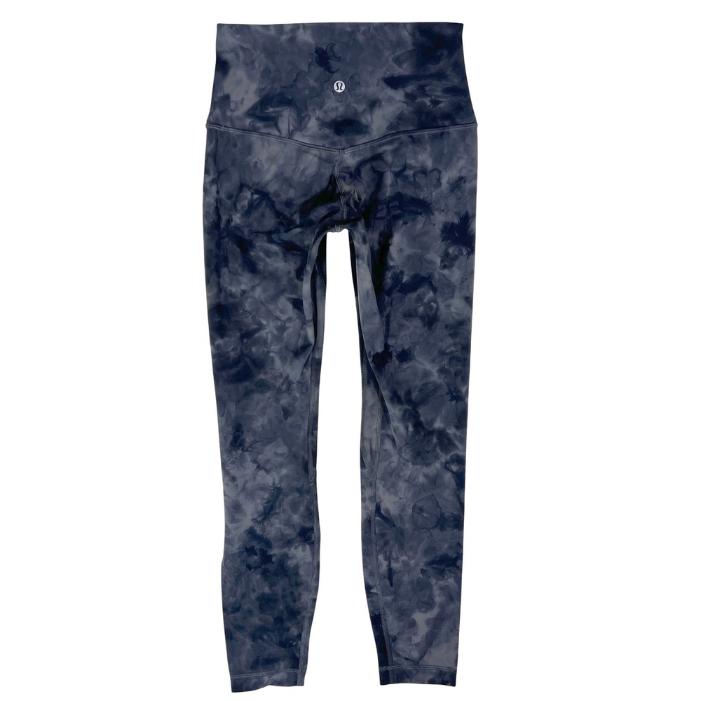Lululemon Align High Rise Leggings 4 W5ELLS Diamond Dye Athleisure Yoga
